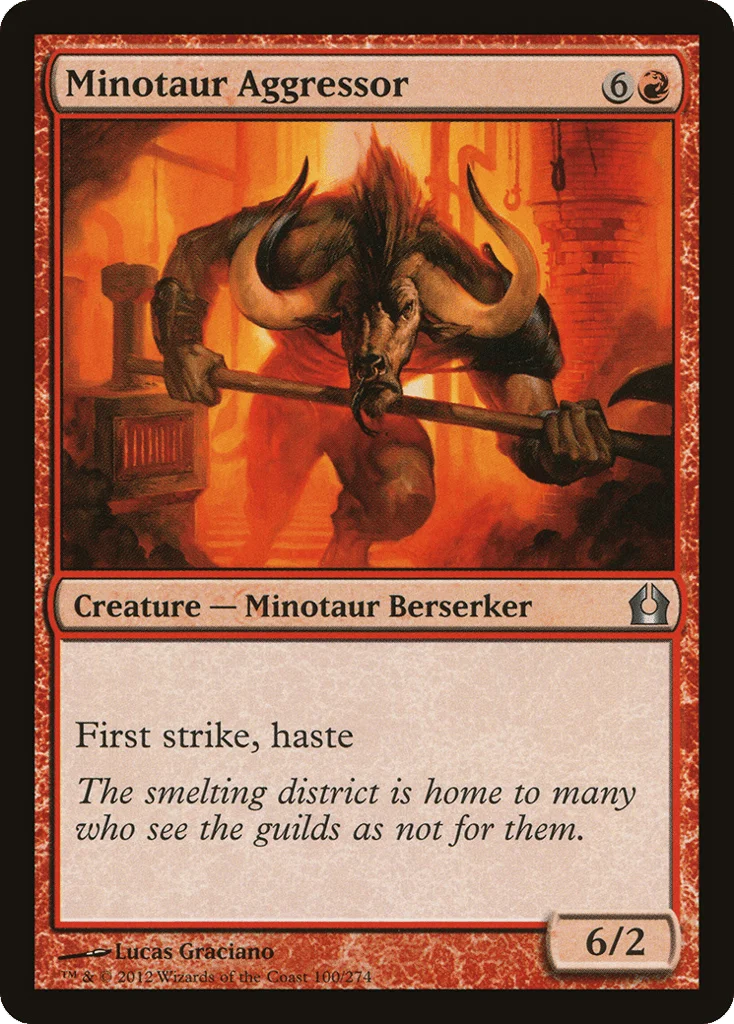 Minotaur Aggressor · Return to Ravnica