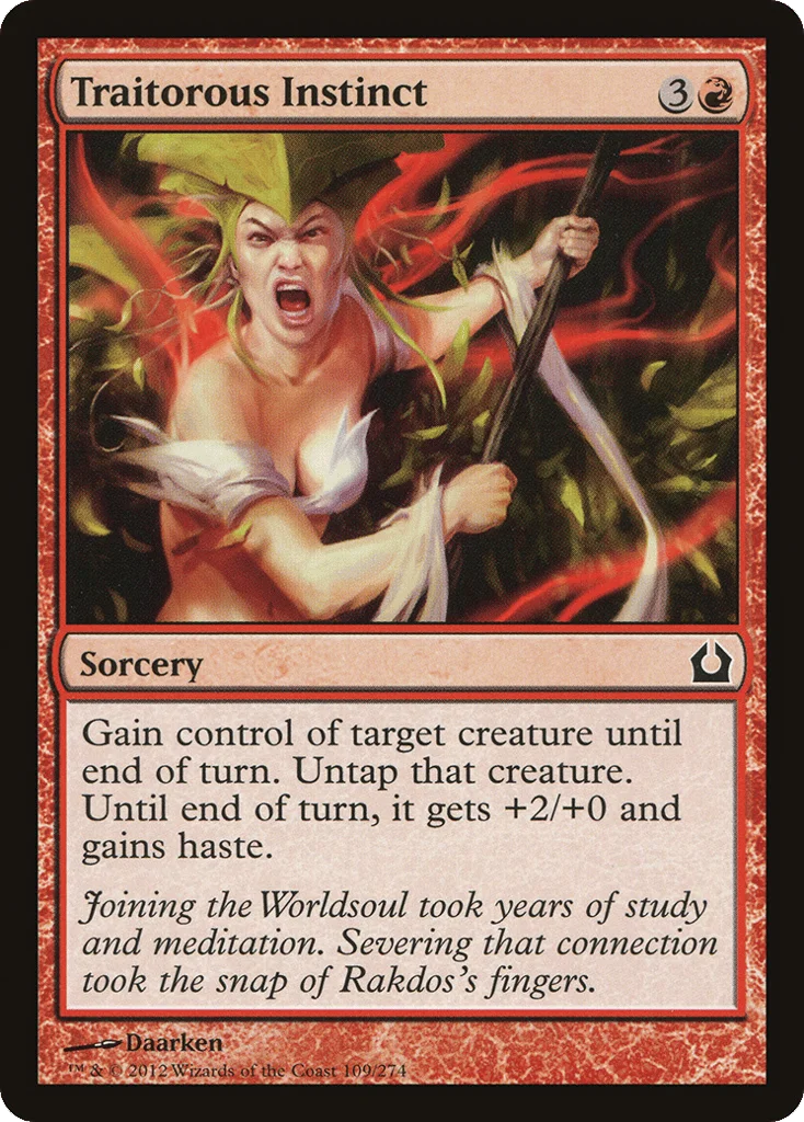 Traitorous Instinct · Return to Ravnica