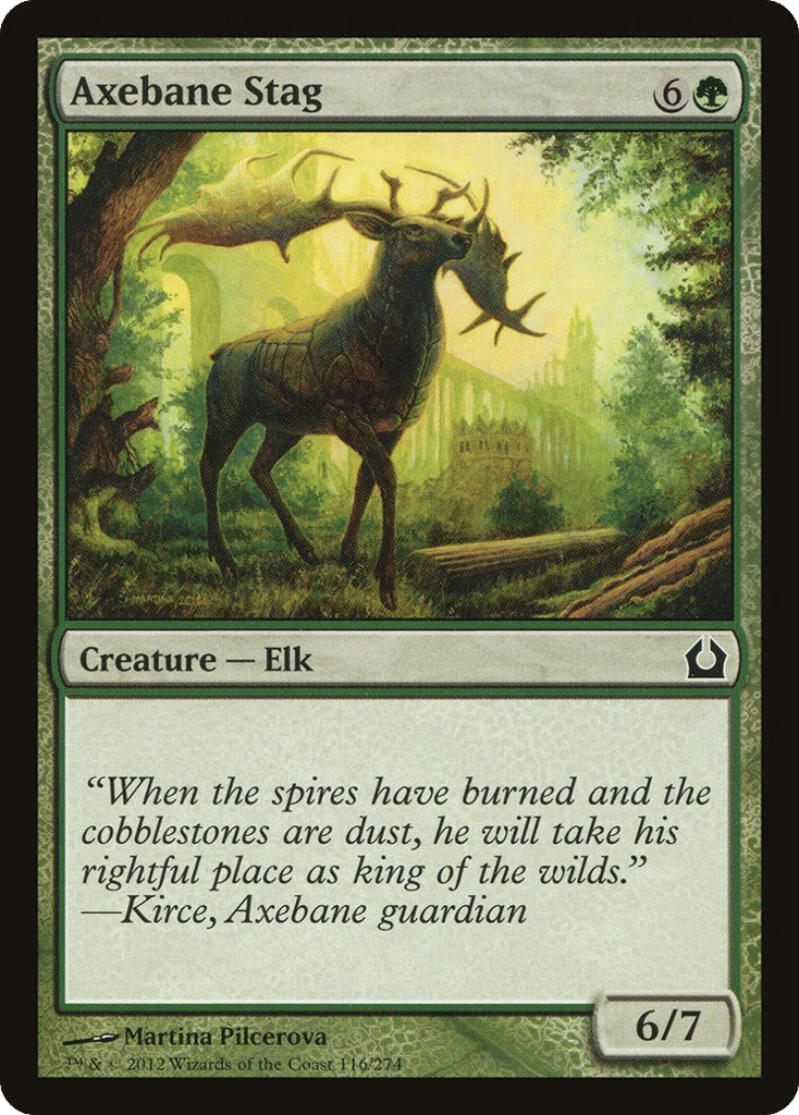 Axebane Stag · Return to Ravnica