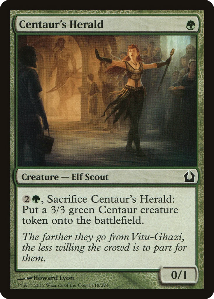 Centaur's Herald · Return to Ravnica