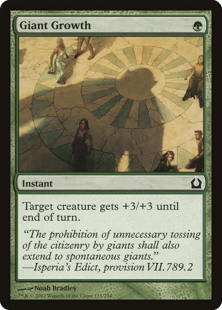 Giant Growth · Return to Ravnica