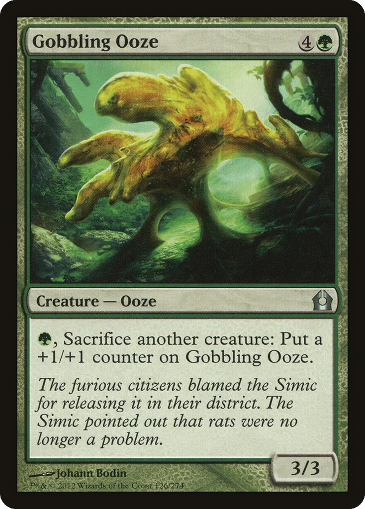 Gobbling Ooze · Return to Ravnica