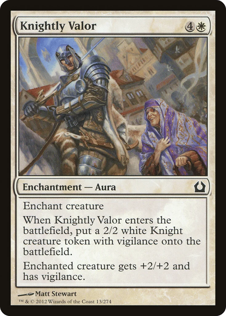 Knightly Valor · Return to Ravnica
