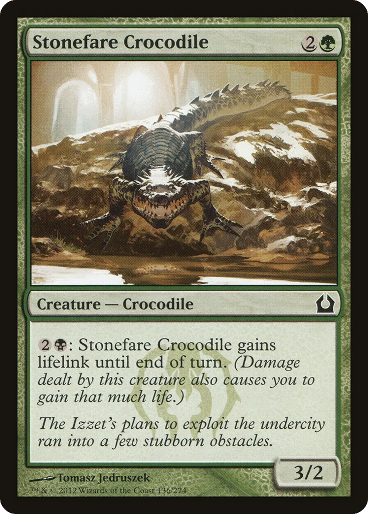 Stonefare Crocodile · Return to Ravnica
