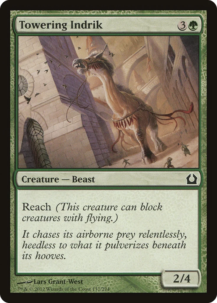 Towering Indrik · Return to Ravnica