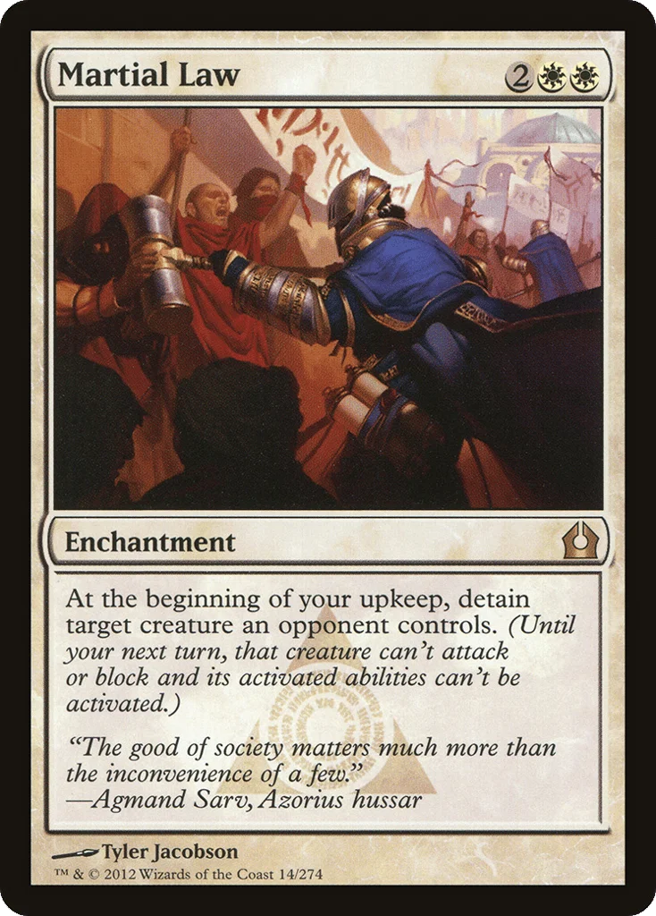 Martial Law · Return to Ravnica
