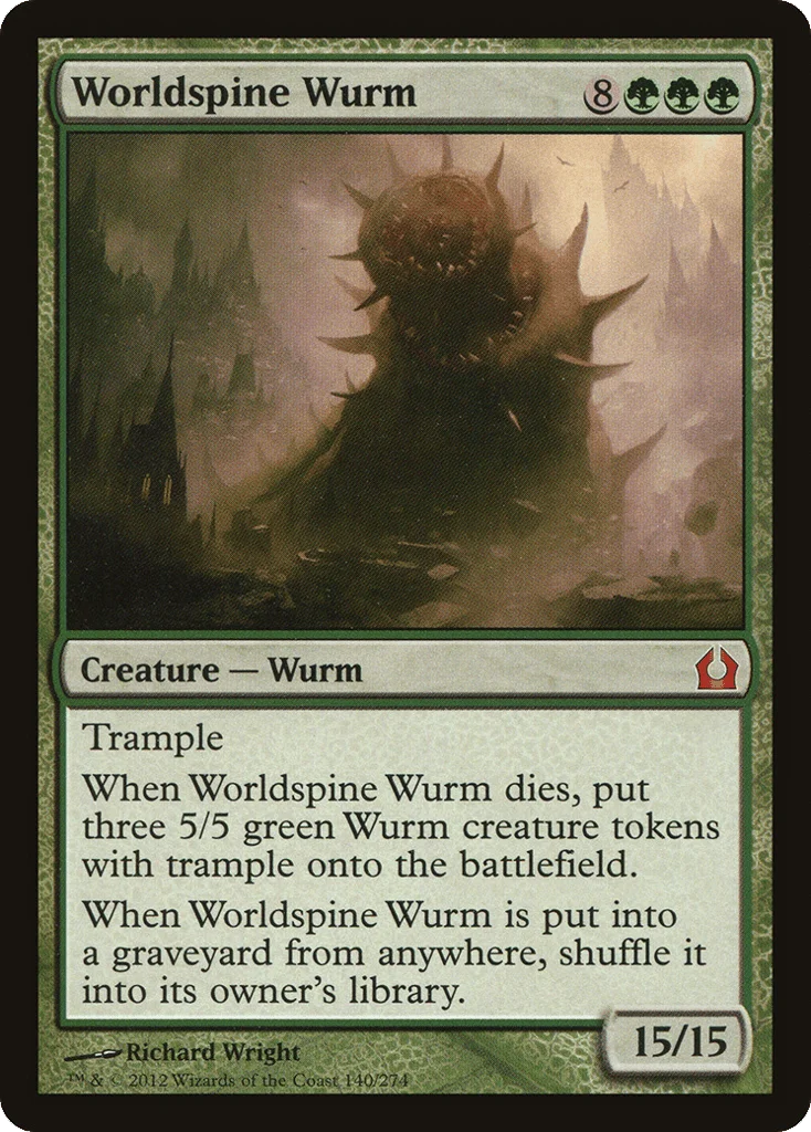 Worldspine Wurm · Return to Ravnica
