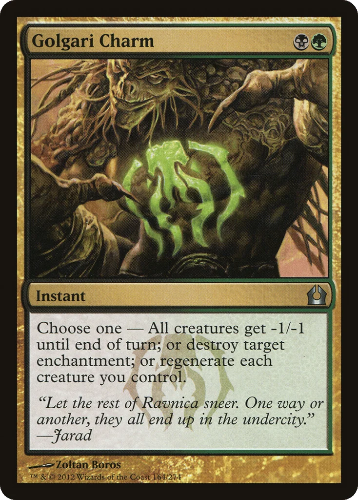 Golgari Charm · Return to Ravnica