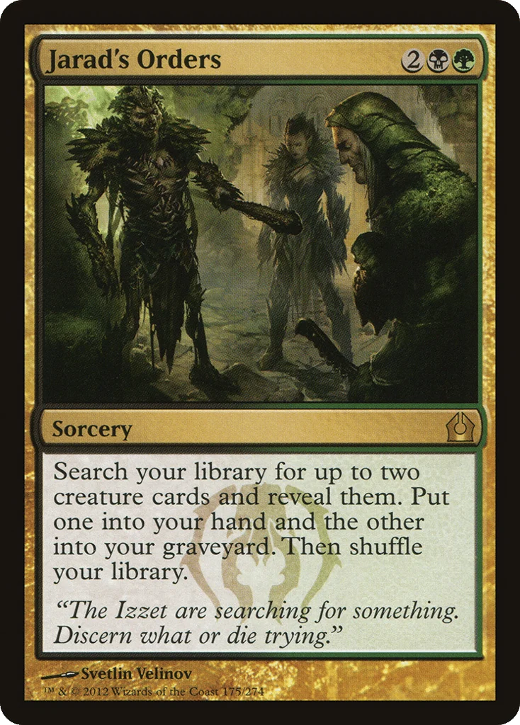 Jarad's Orders · Return to Ravnica