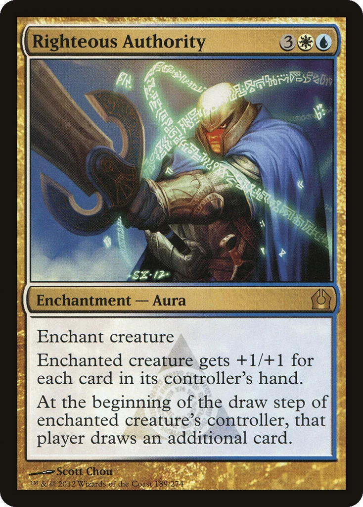 Righteous Authority · Return to Ravnica