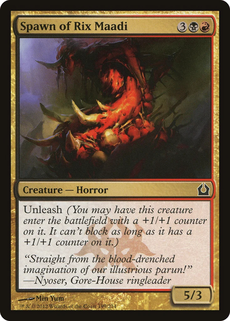 Spawn of Rix Maadi · Return to Ravnica