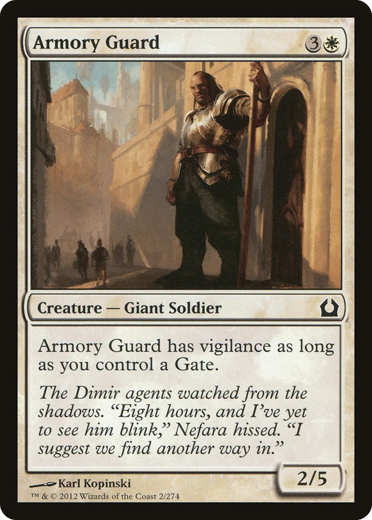 Armory Guard · Return to Ravnica