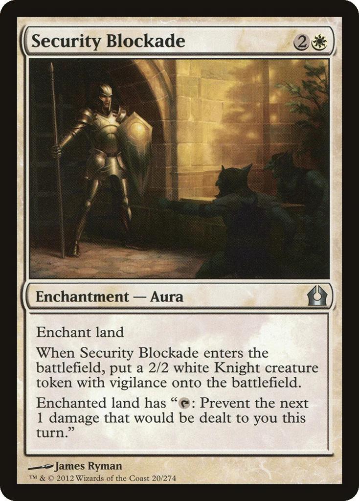 Security Blockade · Return to Ravnica