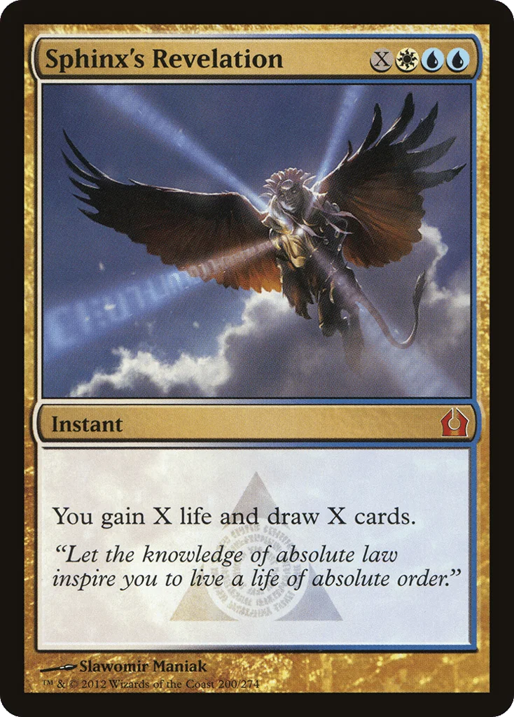 Sphinx's Revelation · Return to Ravnica