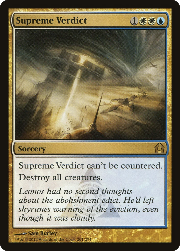 Supreme Verdict · Return to Ravnica