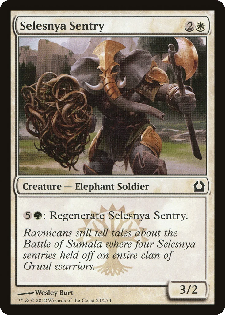 Selesnya Sentry · Return to Ravnica