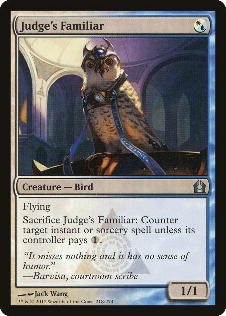 Judge's Familiar · Return to Ravnica