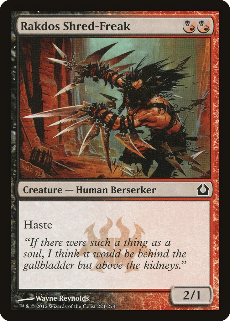 Rakdos Shred-Freak · Return to Ravnica