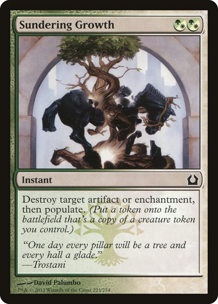 Sundering Growth · Return to Ravnica