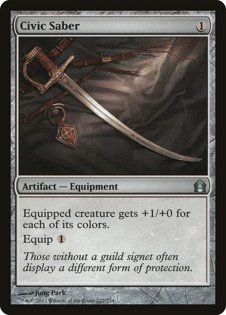 Civic Saber · Return to Ravnica
