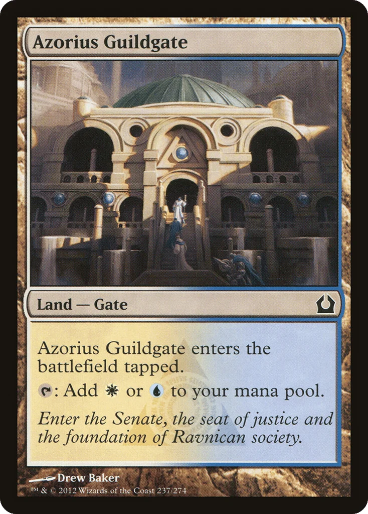 Azorius Guildgate · Return to Ravnica
