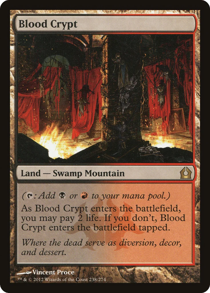 Blood Crypt · Return to Ravnica