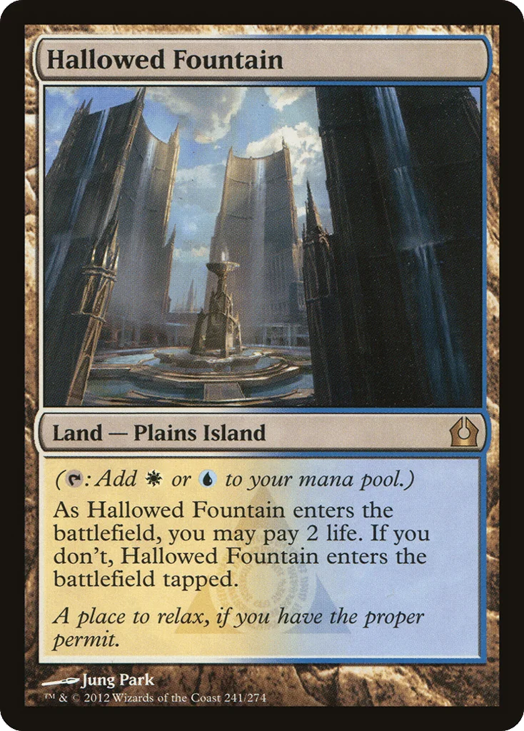 Hallowed Fountain · Return to Ravnica