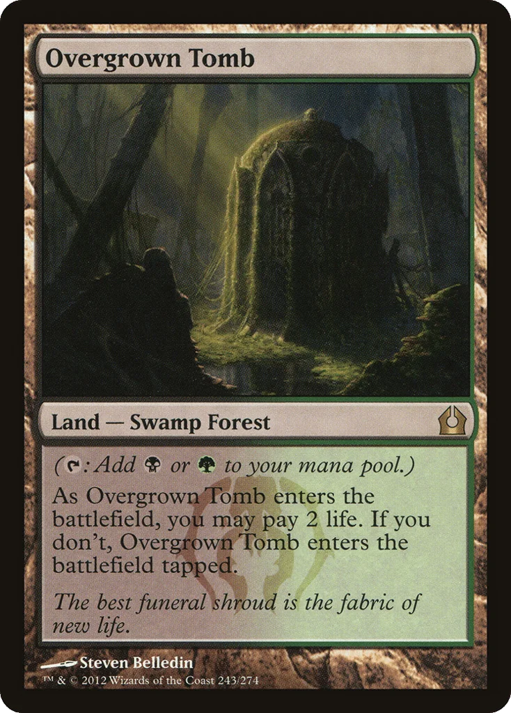 Overgrown Tomb · Return to Ravnica