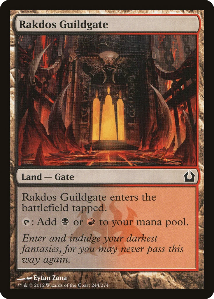 Rakdos Guildgate · Return to Ravnica