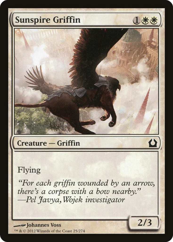 Sunspire Griffin · Return to Ravnica