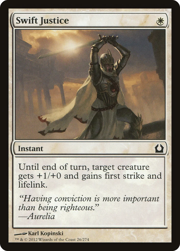 Swift Justice · Return to Ravnica