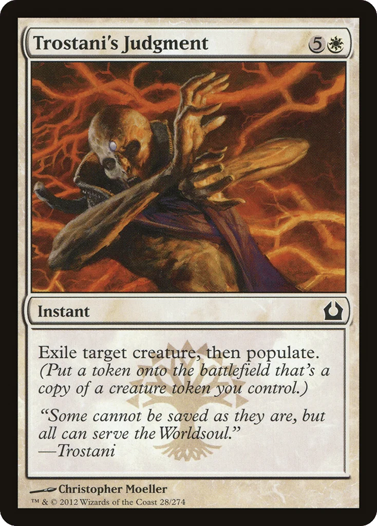 Trostani's Judgment · Return to Ravnica