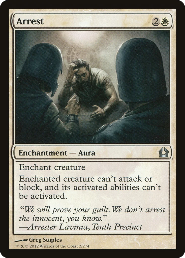 Arrest · Return to Ravnica