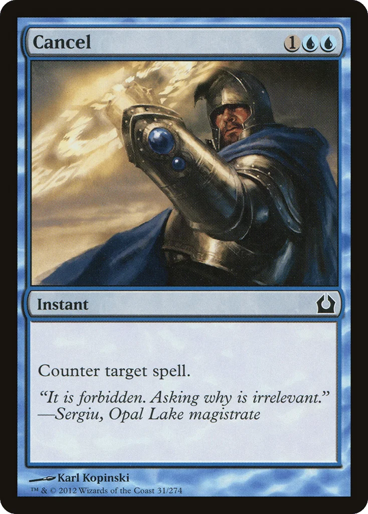 Cancel · Return to Ravnica