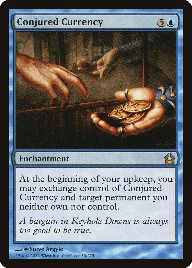 Conjured Currency · Return to Ravnica