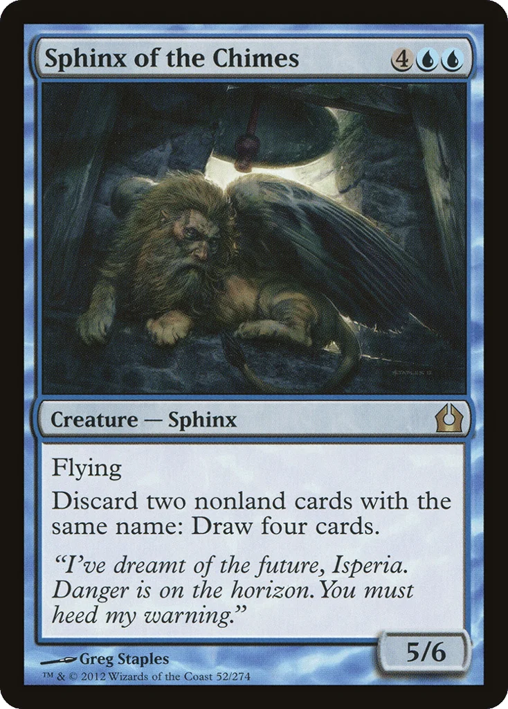 Sphinx of the Chimes · Return to Ravnica