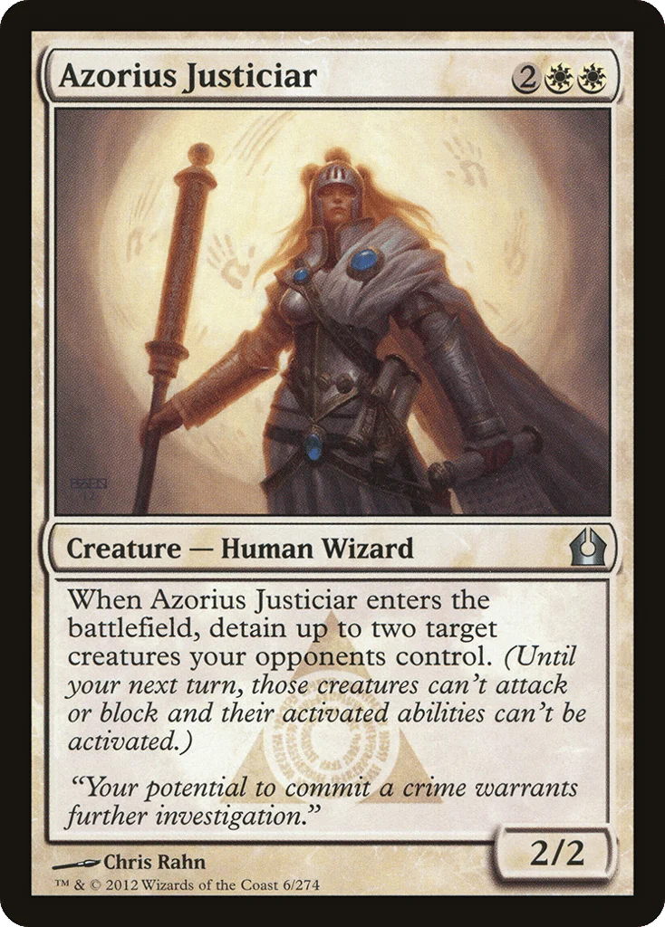Azorius Justiciar · Return to Ravnica