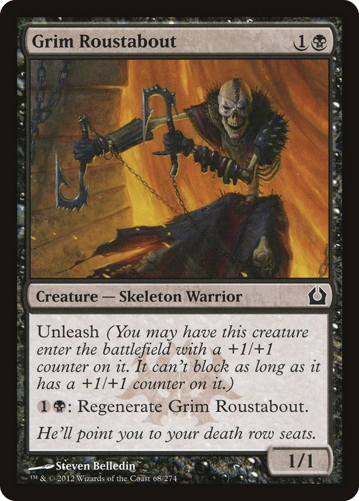 Grim Roustabout · Return to Ravnica