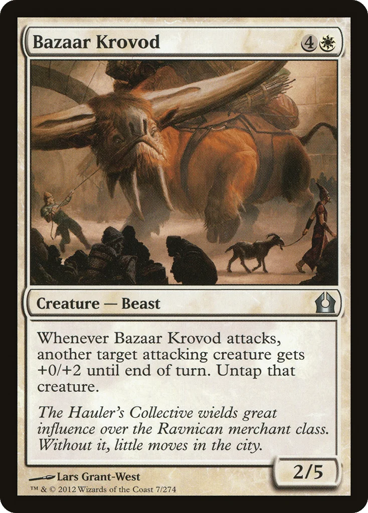 Bazaar Krovod · Return to Ravnica