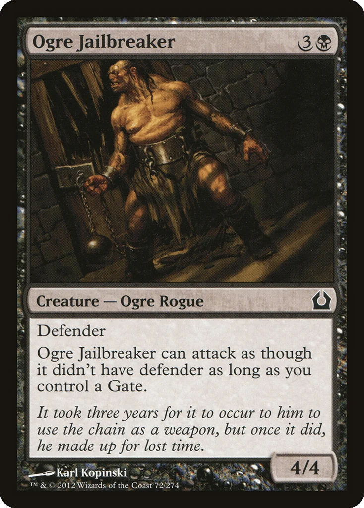Ogre Jailbreaker · Return to Ravnica