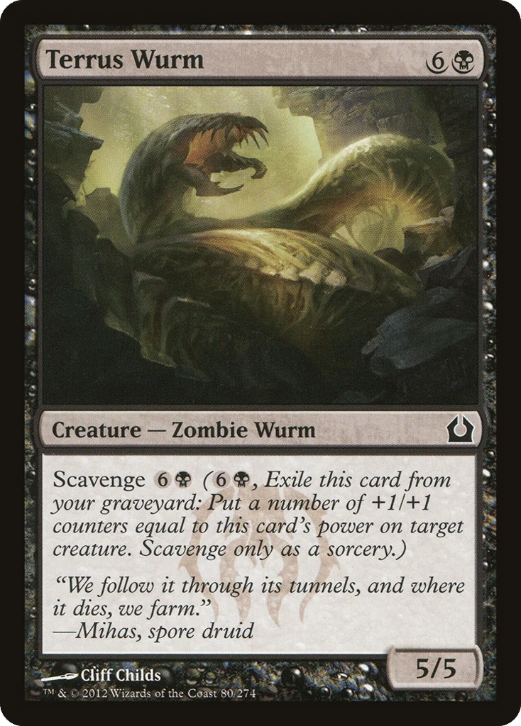 Terrus Wurm · Return to Ravnica
