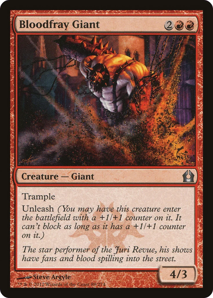 Bloodfray Giant · Return to Ravnica