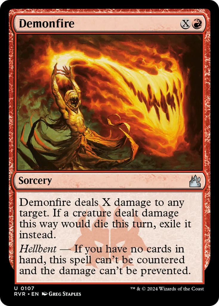 Demonfire · Ravnica Remastered