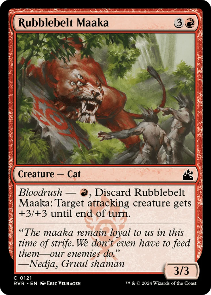 Rubblebelt Maaka · Ravnica Remastered