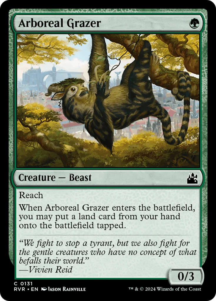 Arboreal Grazer · Ravnica Remastered
