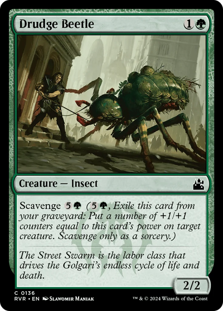 Drudge Beetle · Ravnica Remastered