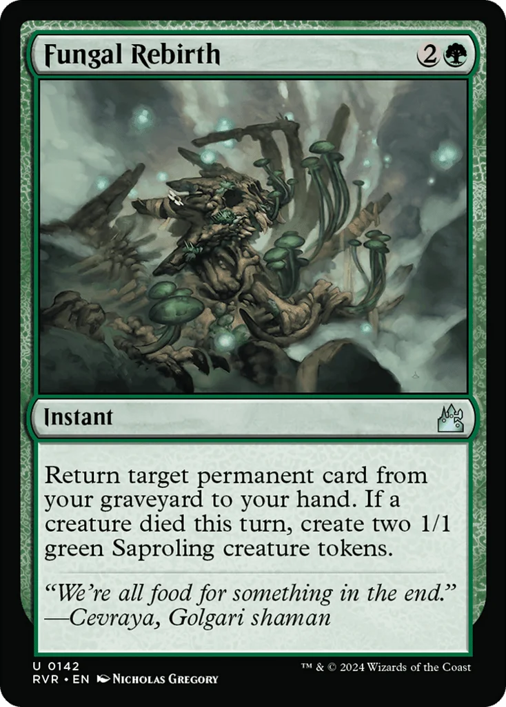Fungal Rebirth · Ravnica Remastered