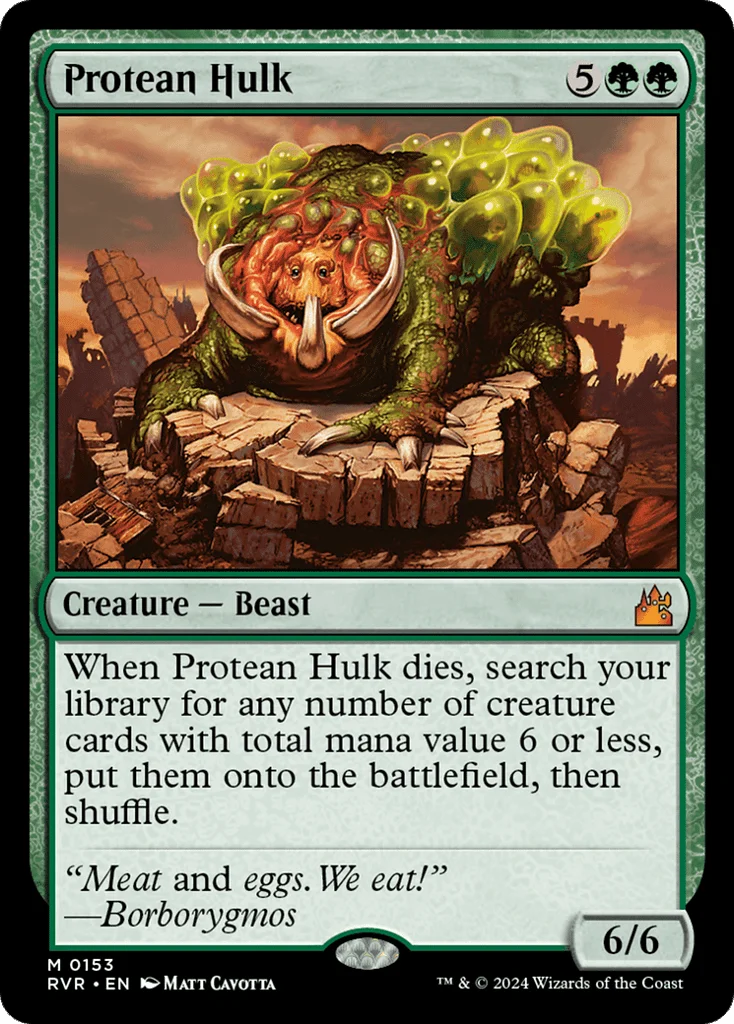 Protean Hulk · Ravnica Remastered