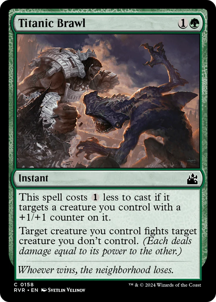 Titanic Brawl · Ravnica Remastered