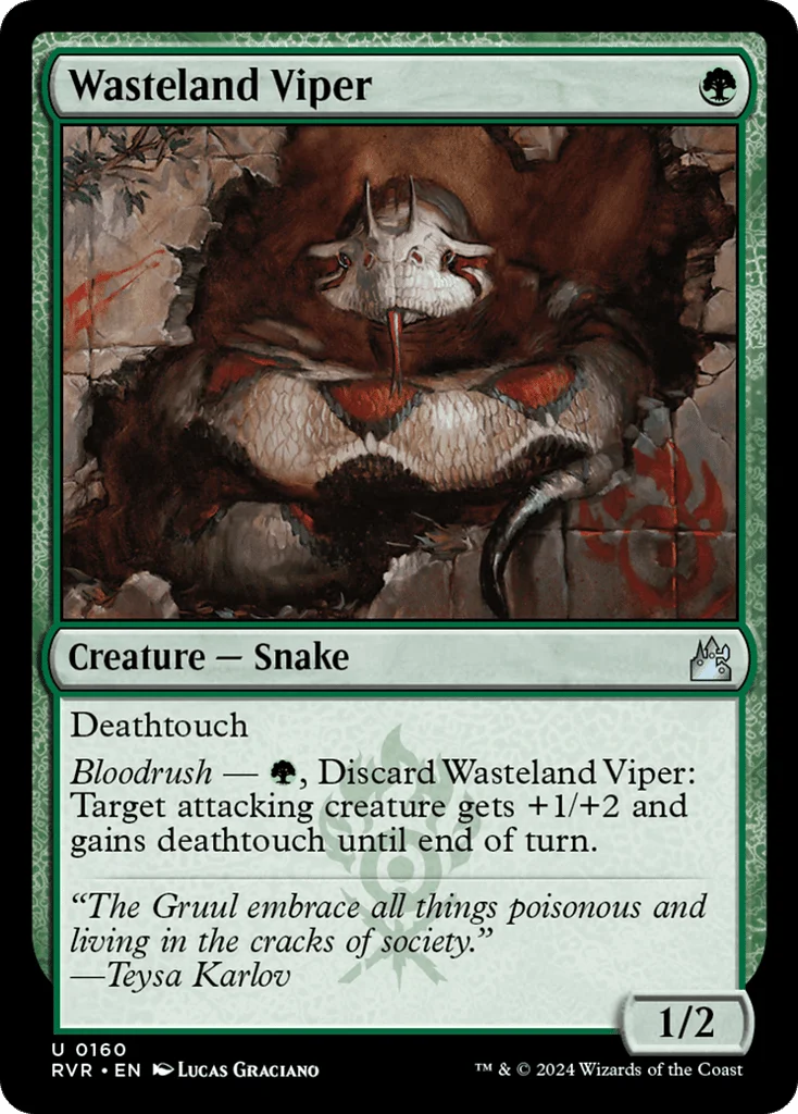 Wasteland Viper · Ravnica Remastered